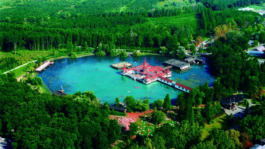 Lago de Hévíz, Hungría