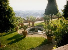 Los jardines de las villas Medici