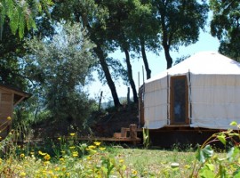 yurt eco-glamping campamientos