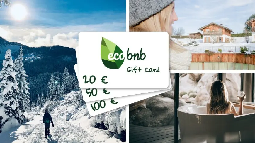 Regalos ecológicos: una experiencia con las Ecobnb Gift Cards
