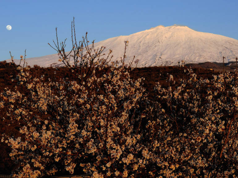 vista del Etna, foto di Boris Behncke via Flickr